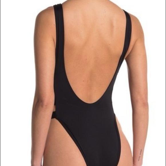 NWOT The Bikini Lab Solid Strappy Swimsuit - Picture 5 of 5